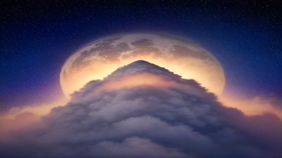 崩坏星穹铁道游戏画面，太空列车场景中的精美角色，科幻奇幻融合的视觉风格